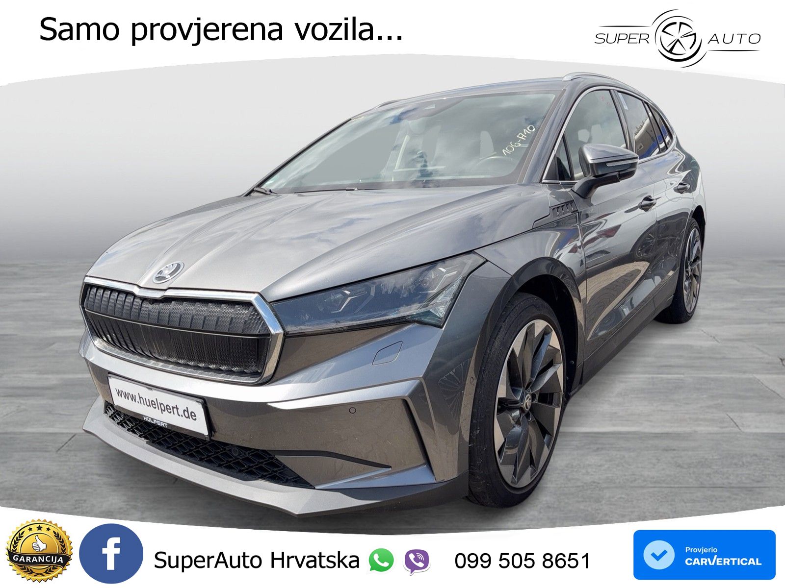 Škoda Enyaq iV 80x 82 kWh (265 KS) AWD Suite LED+GR SJED+ACC