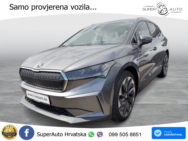 Škoda Enyaq iV 80x 82 kWh (265 KS) AWD Suite LED+GR SJED+ACC