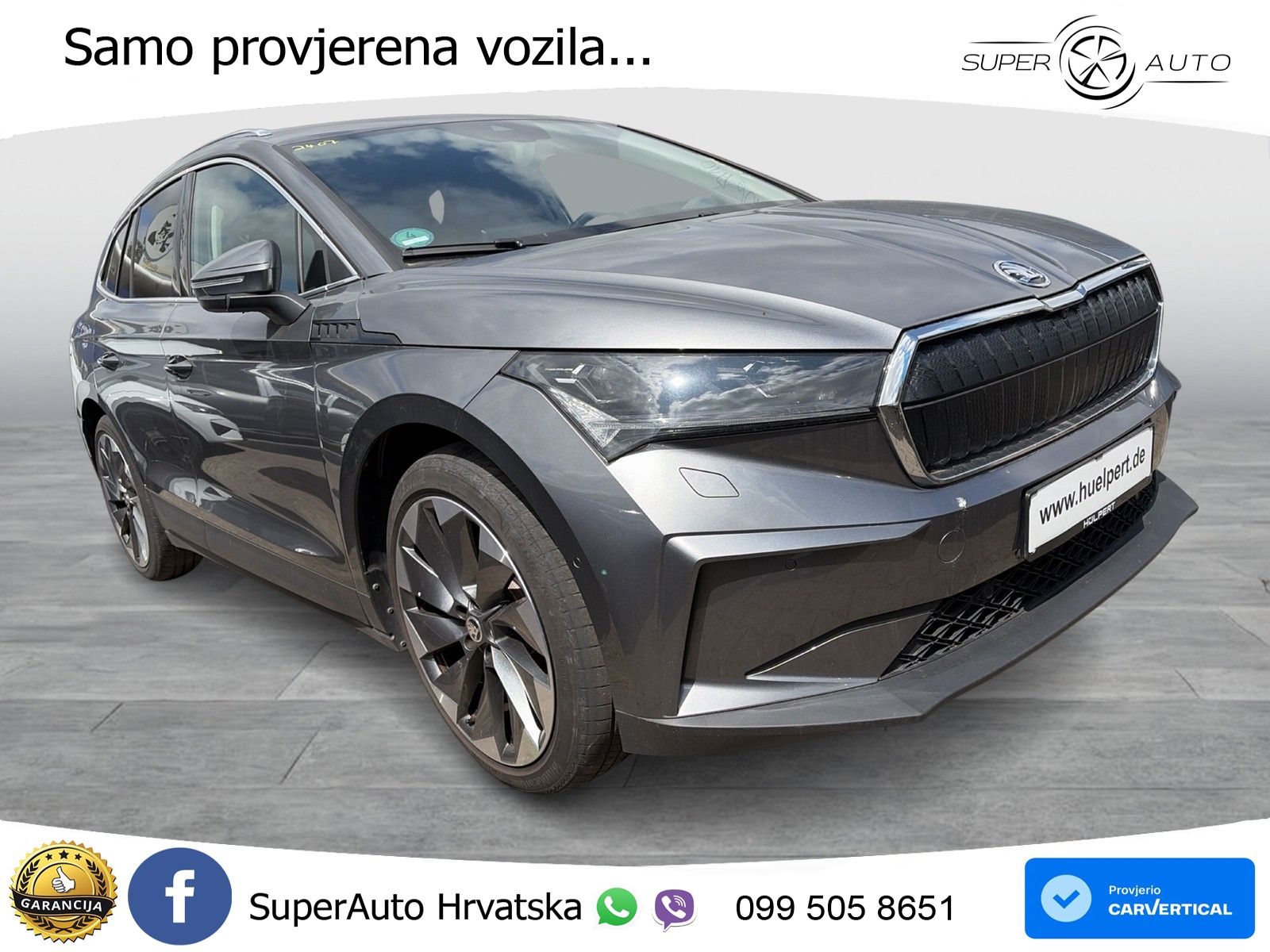 Škoda Enyaq iV 80x 82 kWh (265 KS) AWD Suite LED+GR SJED+ACC