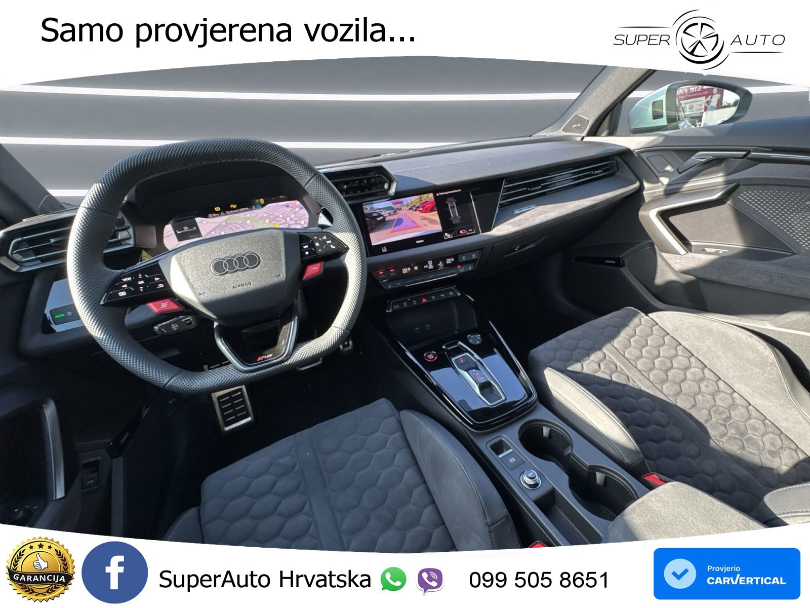 Audi RS3 Sedan 2.5 TFSI (400 KS) quattro S tronic LED+GR SJED+ACC