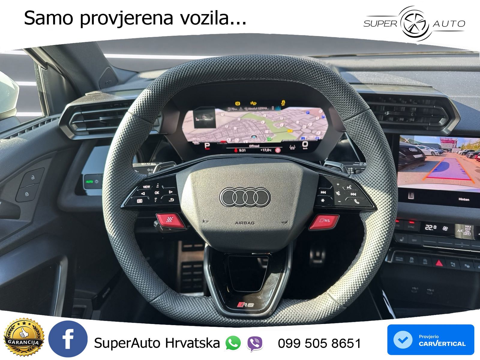 Audi RS3 Sedan 2.5 TFSI (400 KS) quattro S tronic LED+GR SJED+ACC