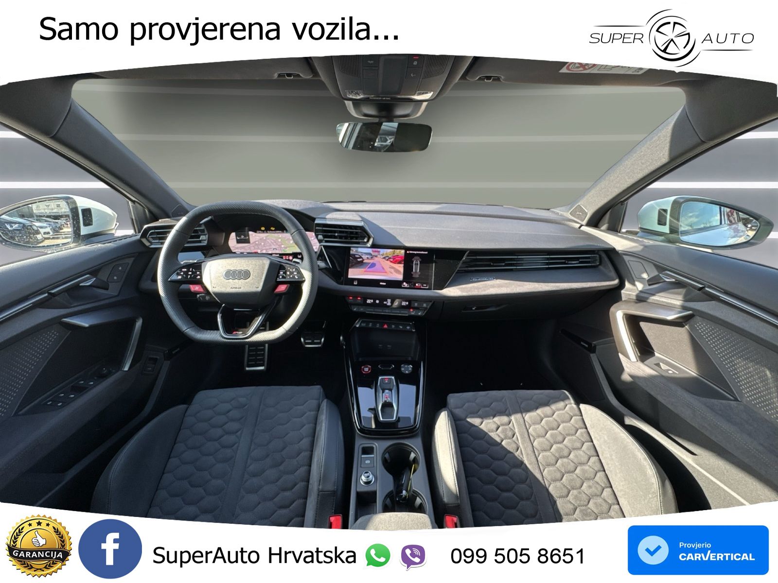 Audi RS3 Sedan 2.5 TFSI (400 KS) quattro S tronic LED+GR SJED+ACC