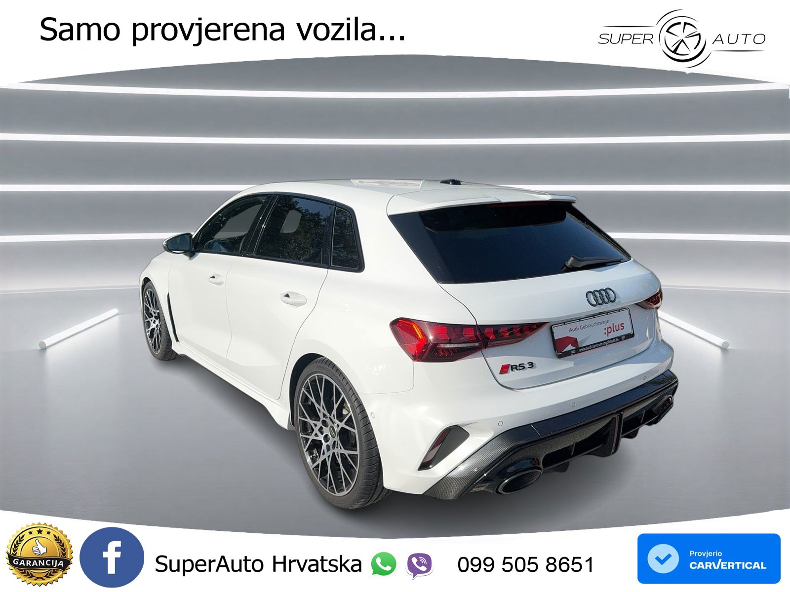 Audi RS3 Sedan 2.5 TFSI (400 KS) quattro S tronic LED+GR SJED+ACC