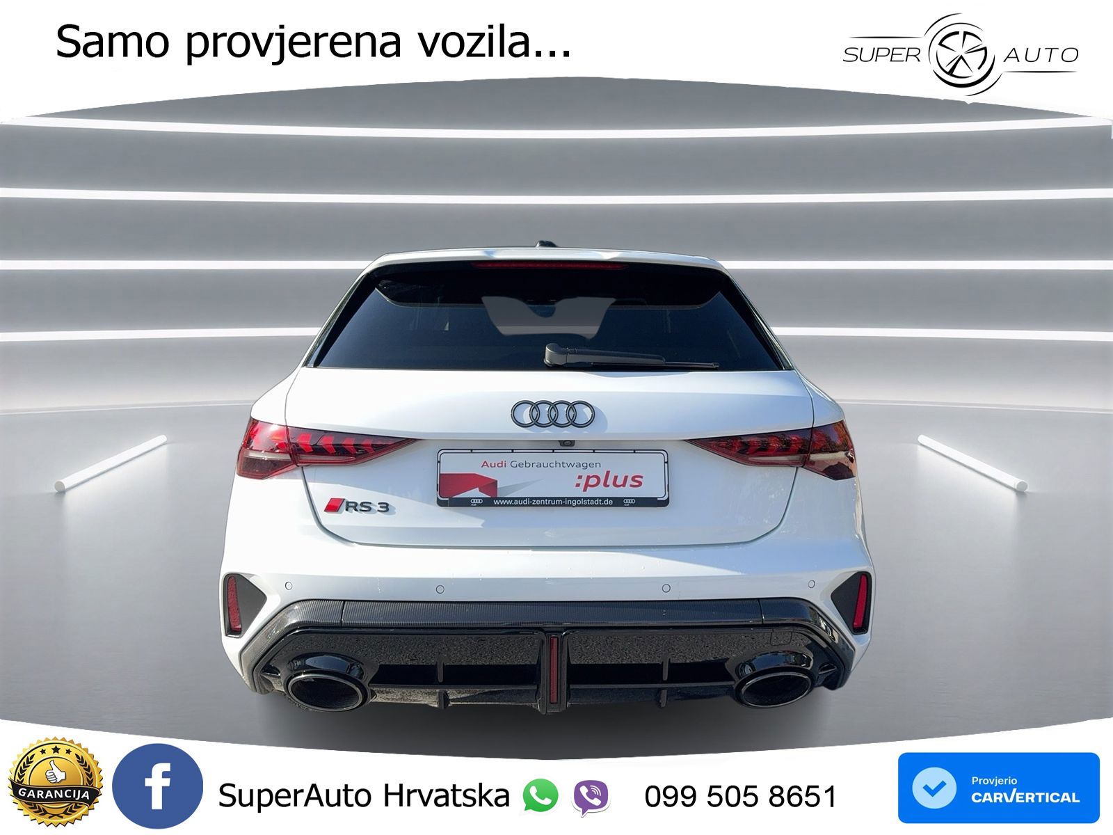 Audi RS3 Sedan 2.5 TFSI (400 KS) quattro S tronic LED+GR SJED+ACC