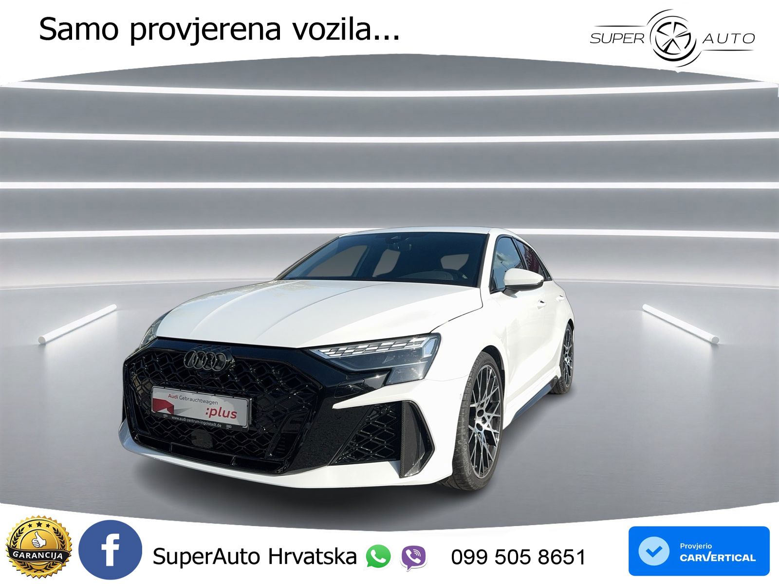 Audi RS3 Sedan 2.5 TFSI (400 KS) quattro S tronic LED+GR SJED+ACC