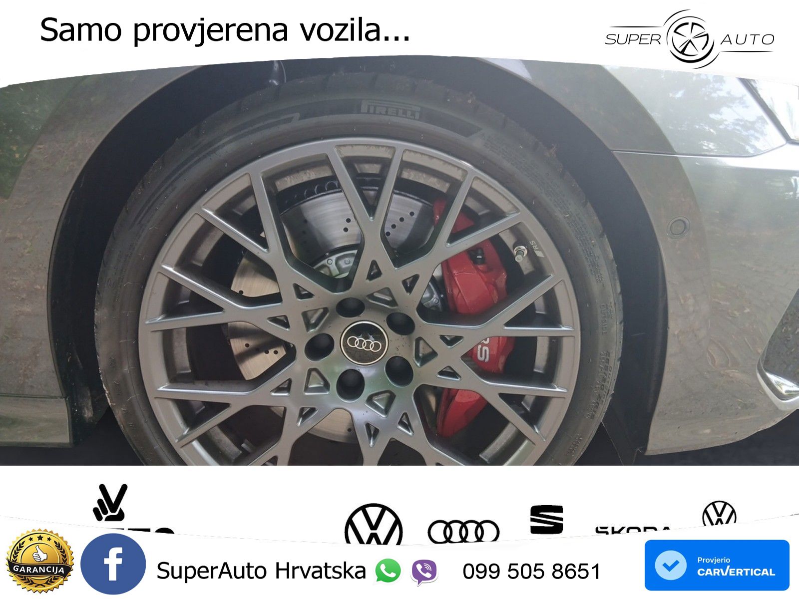 Audi RS3 Sedan 2.5 TFSI (400 KS) quattro S tronic LED+GR SJED+ACC