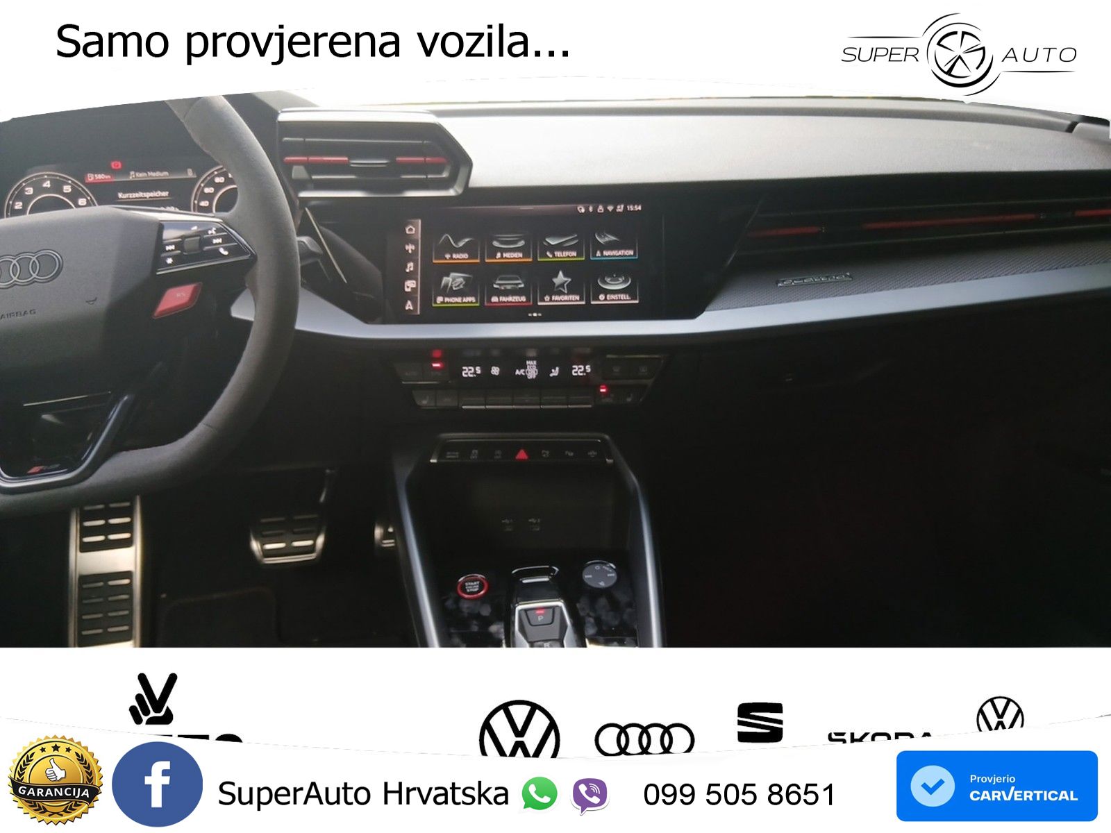 Audi RS3 Sedan 2.5 TFSI (400 KS) quattro S tronic LED+GR SJED+ACC