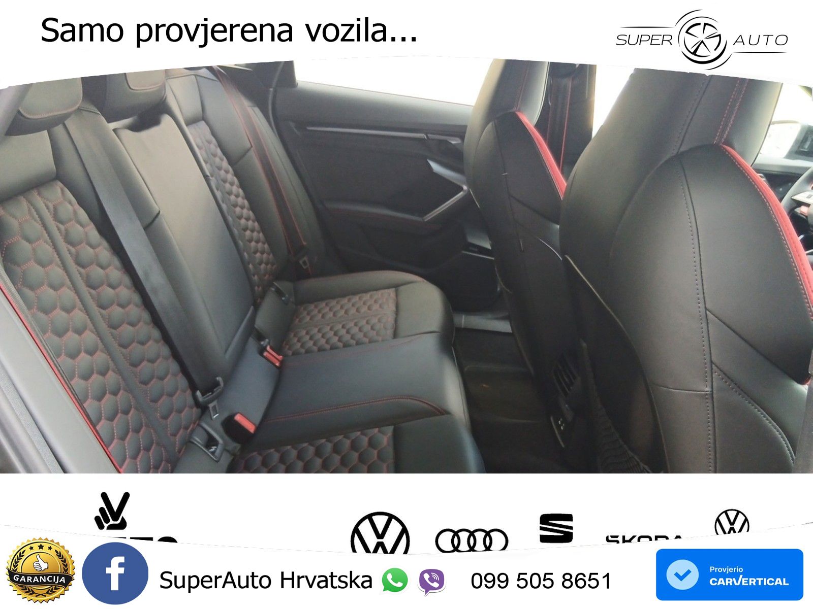 Audi RS3 Sedan 2.5 TFSI (400 KS) quattro S tronic LED+GR SJED+ACC