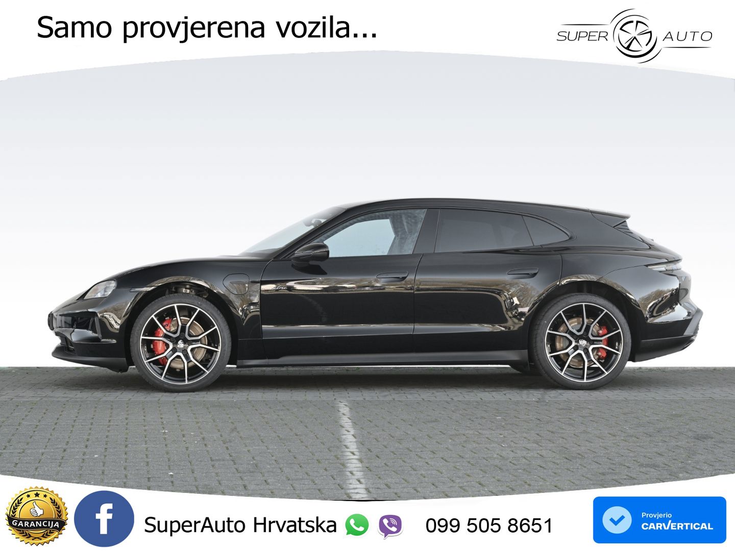 Porsche Taycan Sport Turismo 4S 105 kWh (598 KS)