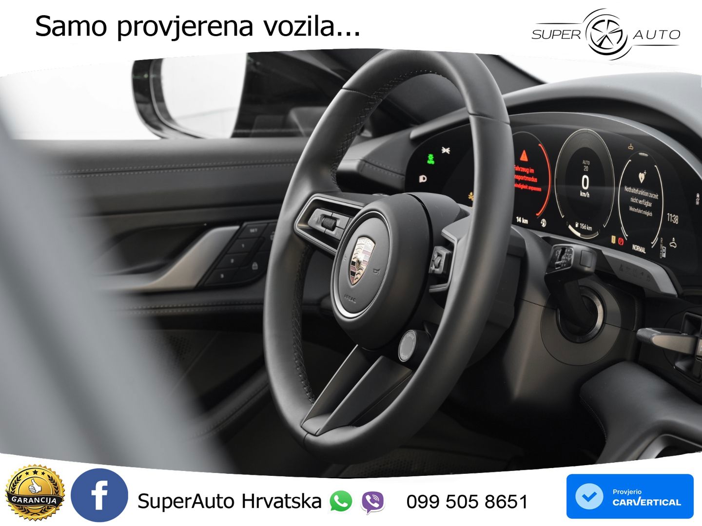 Porsche Taycan Sport Turismo 4S 105 kWh (598 KS)