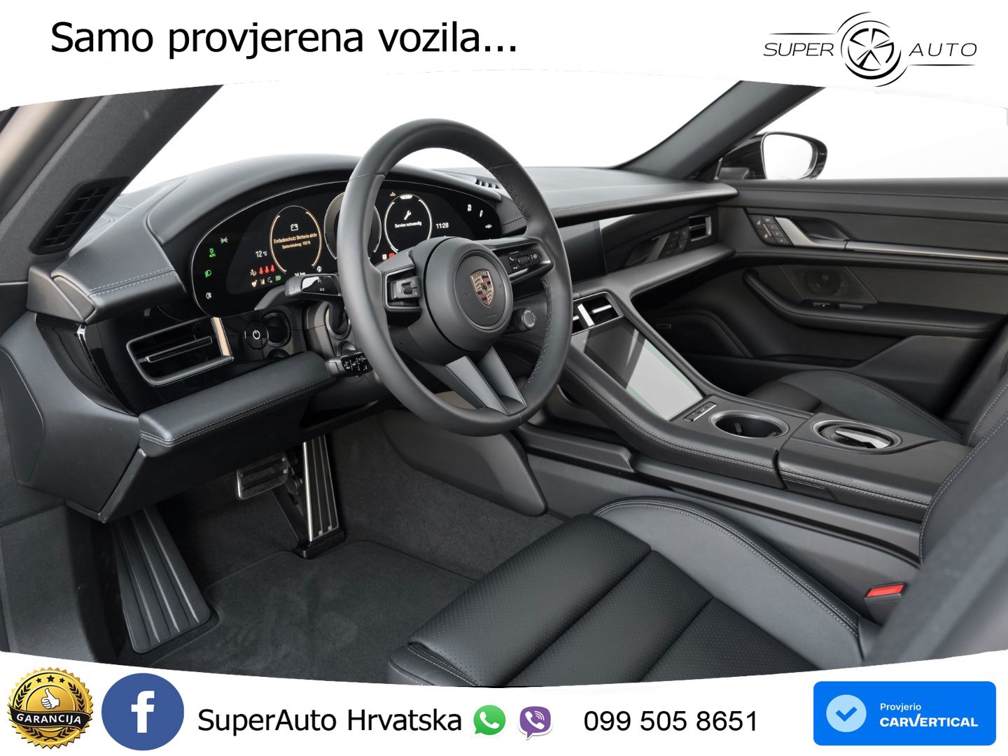 Porsche Taycan Sport Turismo 4S 105 kWh (598 KS)