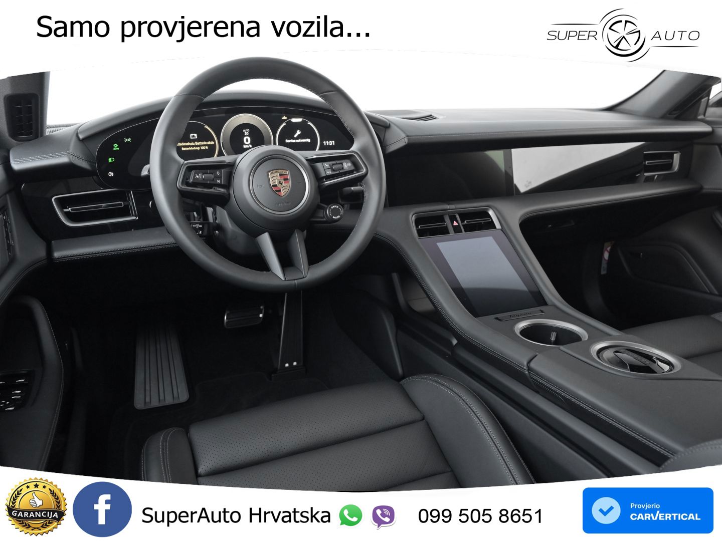 Porsche Taycan Sport Turismo 4S 105 kWh (598 KS)
