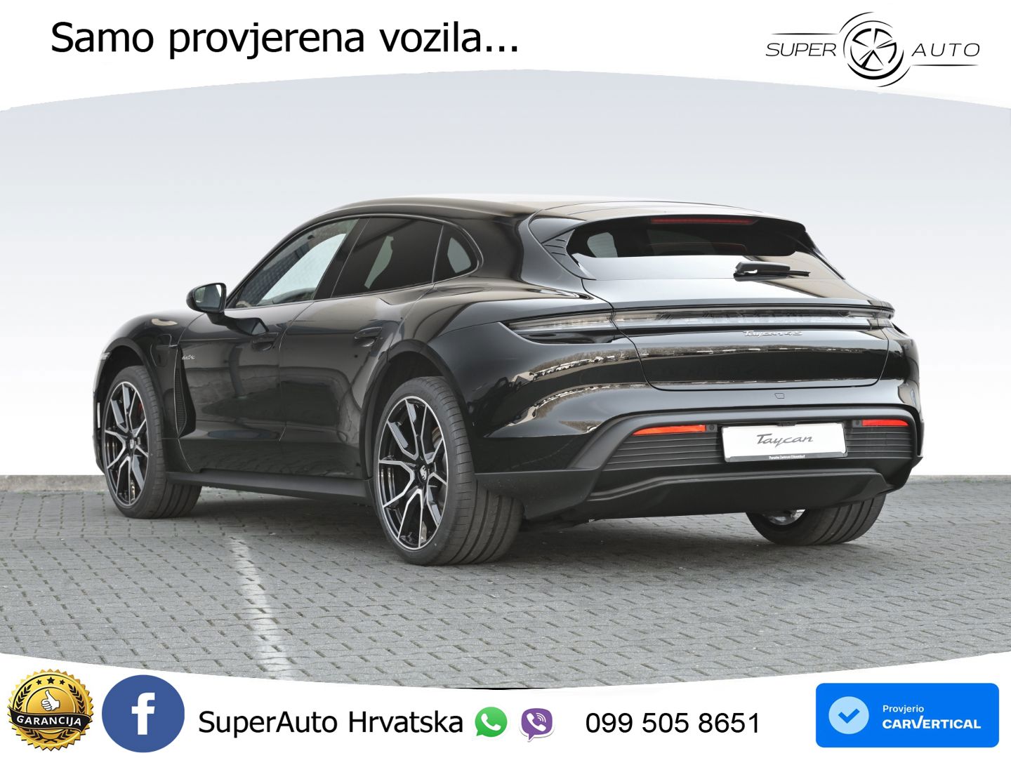 Porsche Taycan Sport Turismo 4S 105 kWh (598 KS)