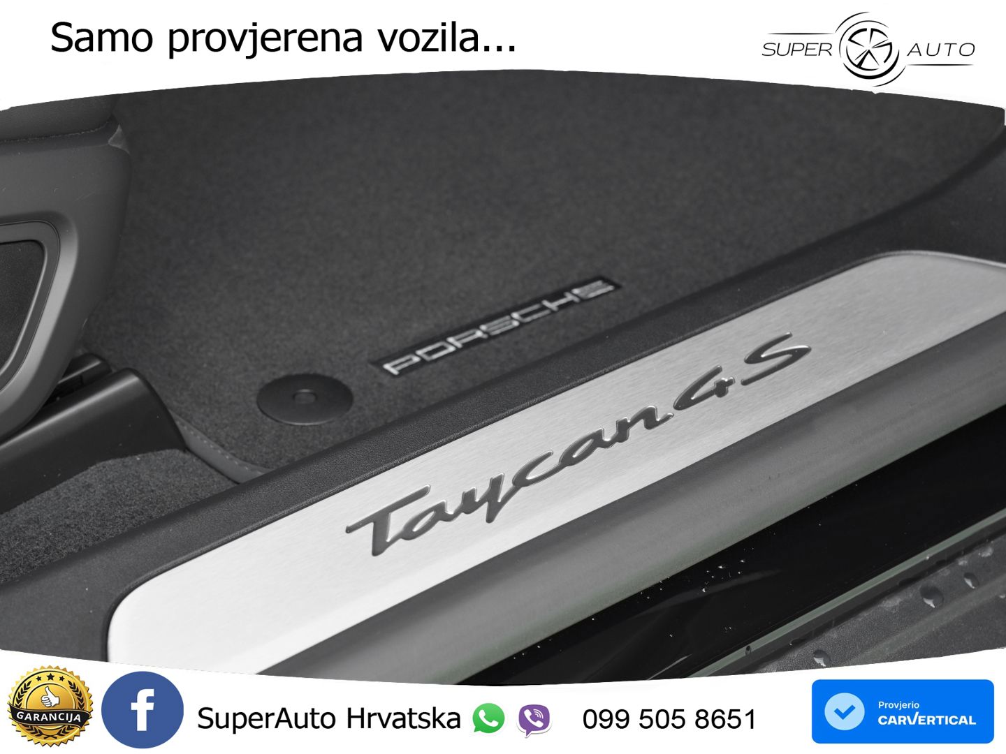 Porsche Taycan Sport Turismo 4S 105 kWh (598 KS)