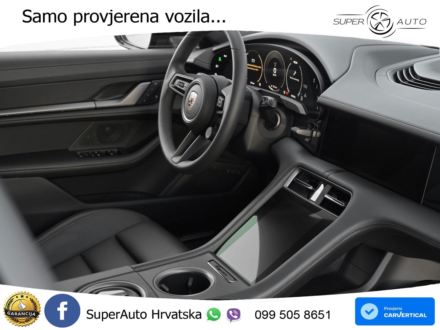 Porsche Taycan Sport Turismo 4S 105 kWh (598 KS)