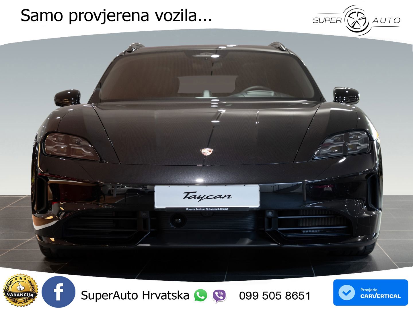 Porsche Taycan Sport Turismo 105 kWh (435 KS)