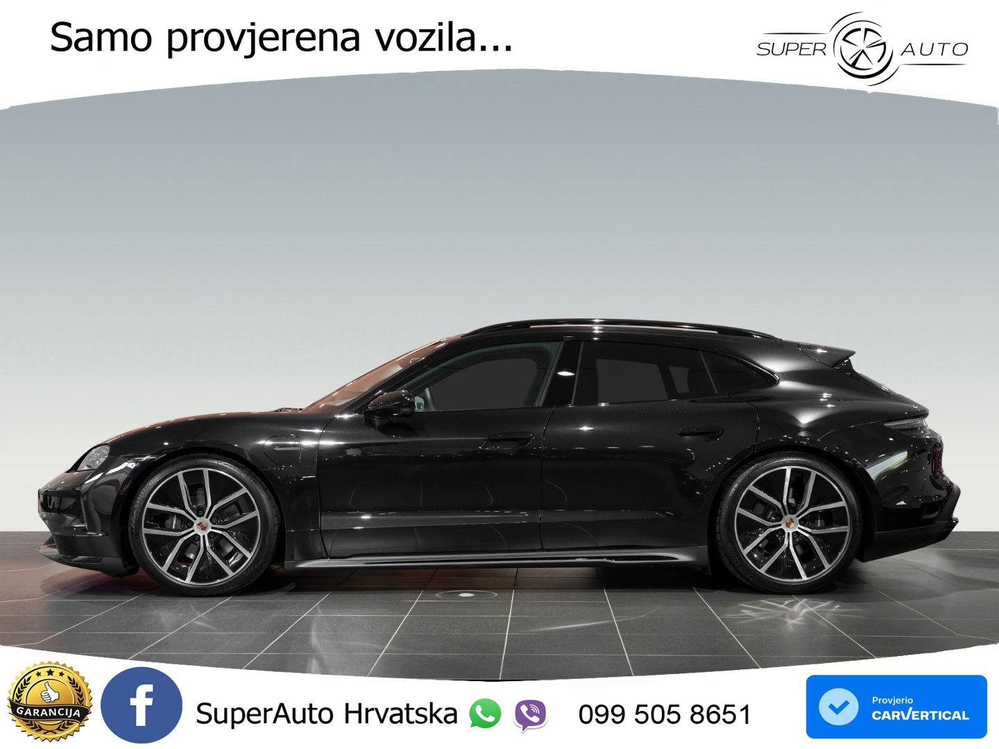 Porsche Taycan Sport Turismo 105 kWh (435 KS)