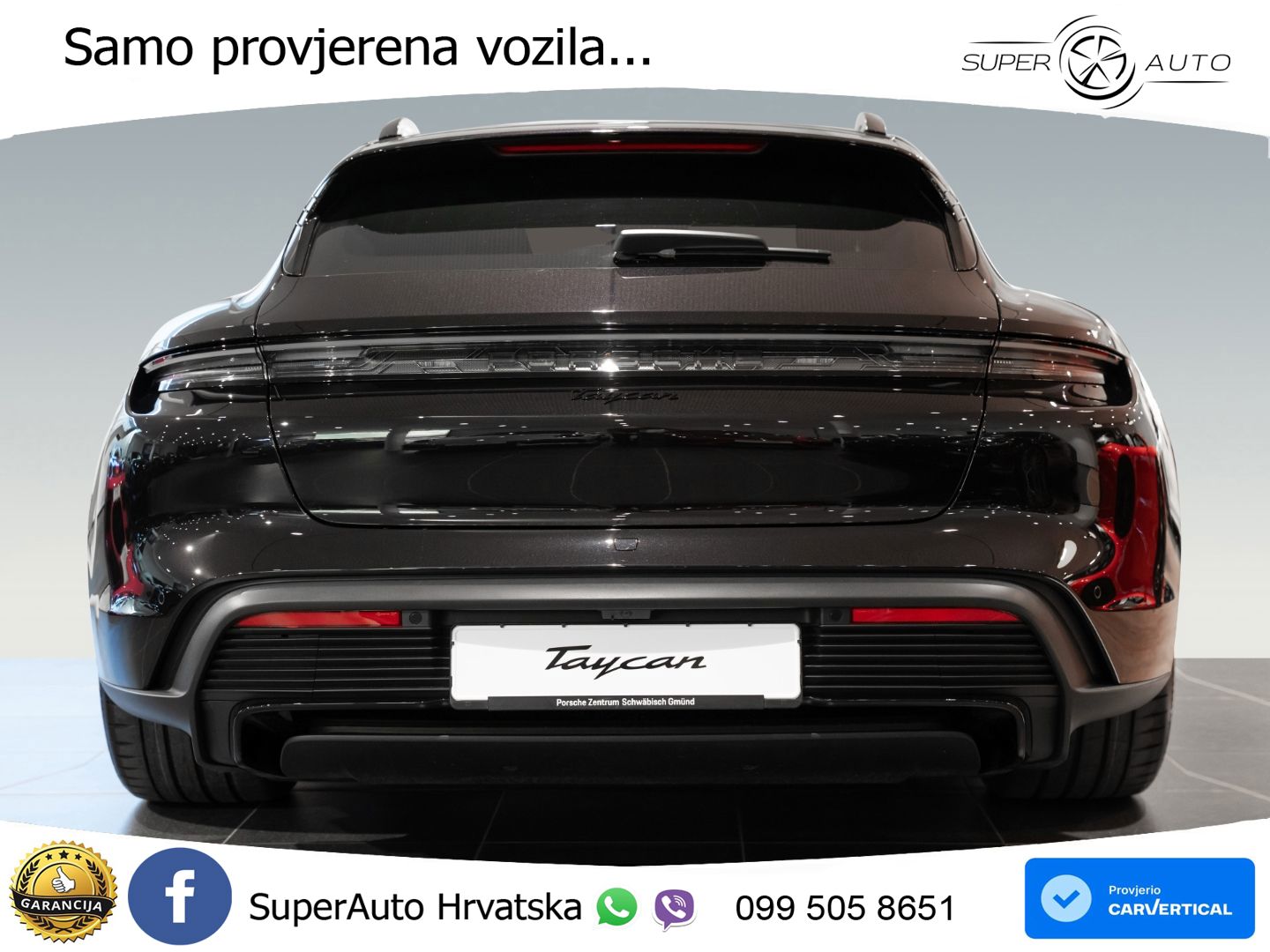 Porsche Taycan Sport Turismo 105 kWh (435 KS)