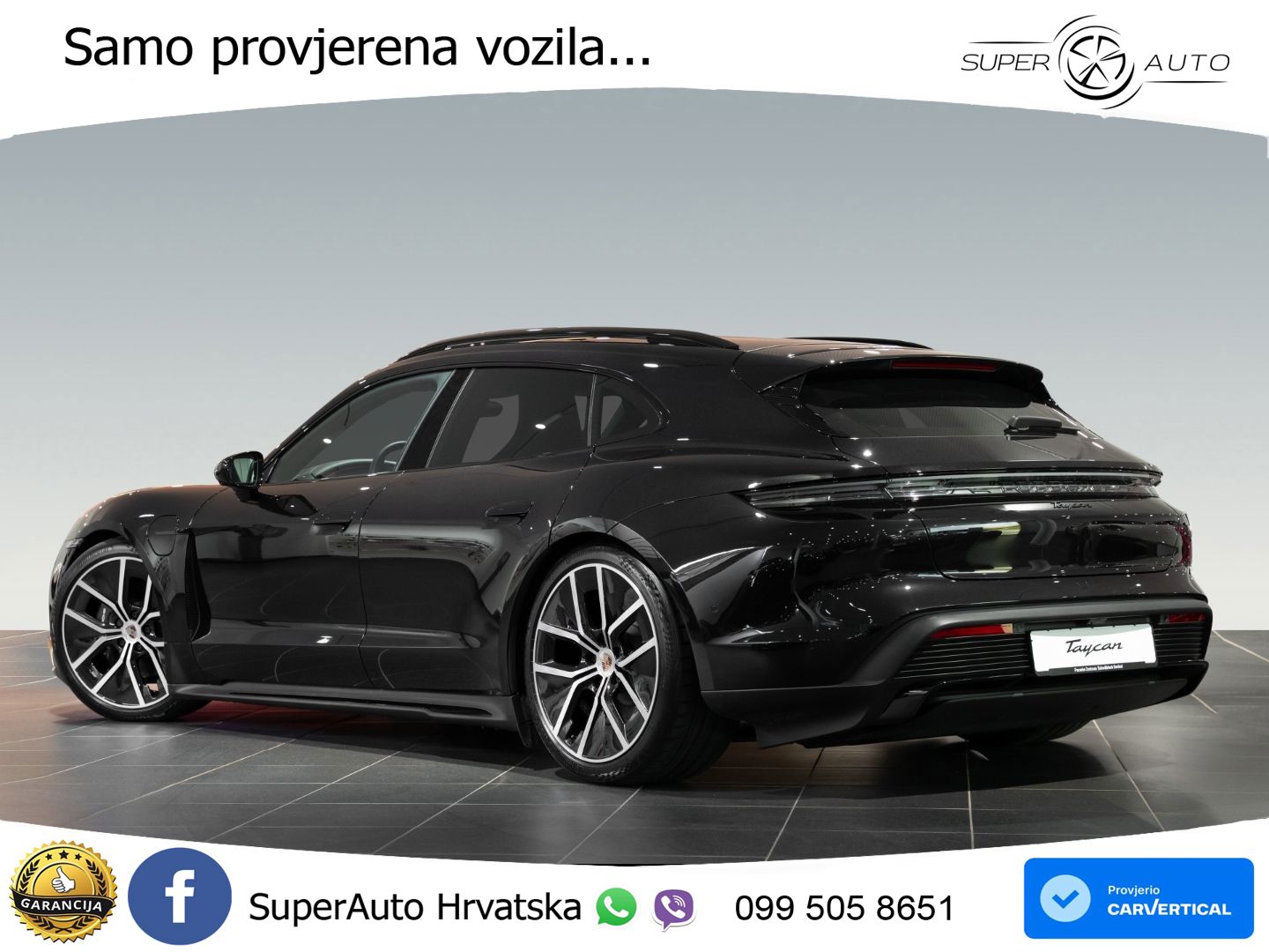 Porsche Taycan Sport Turismo 105 kWh (435 KS)