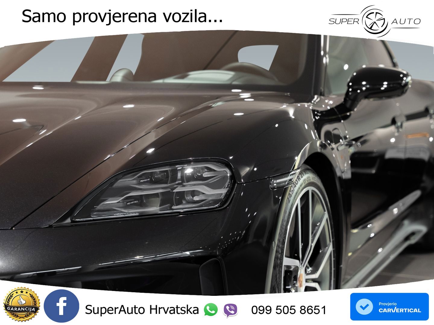 Porsche Taycan Sport Turismo 105 kWh (435 KS)