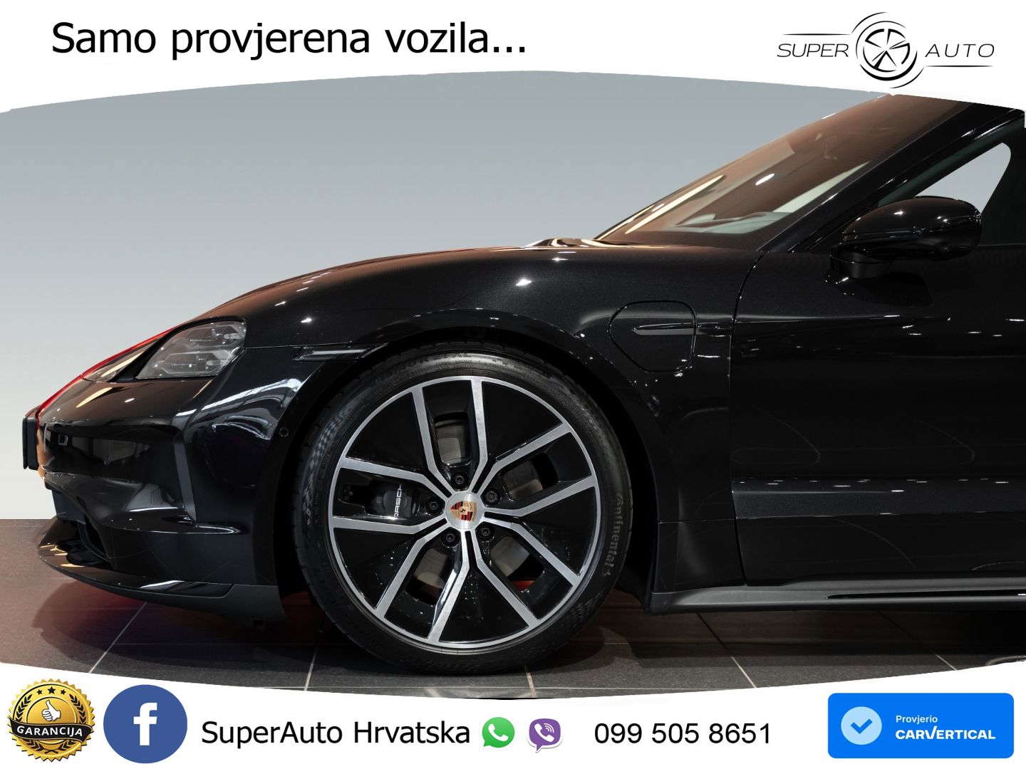 Porsche Taycan Sport Turismo 105 kWh (435 KS)