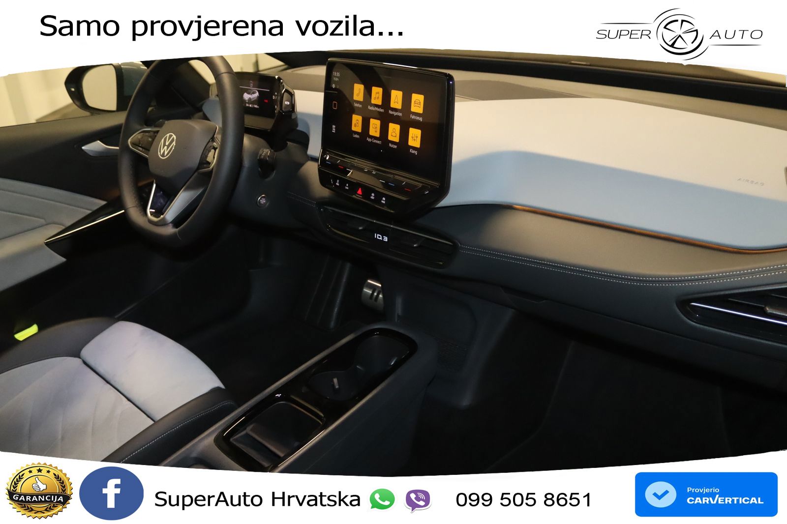 Volkswagen ID.3 Pro 62 kWh (204 KS) LED+GR SJED+ACC