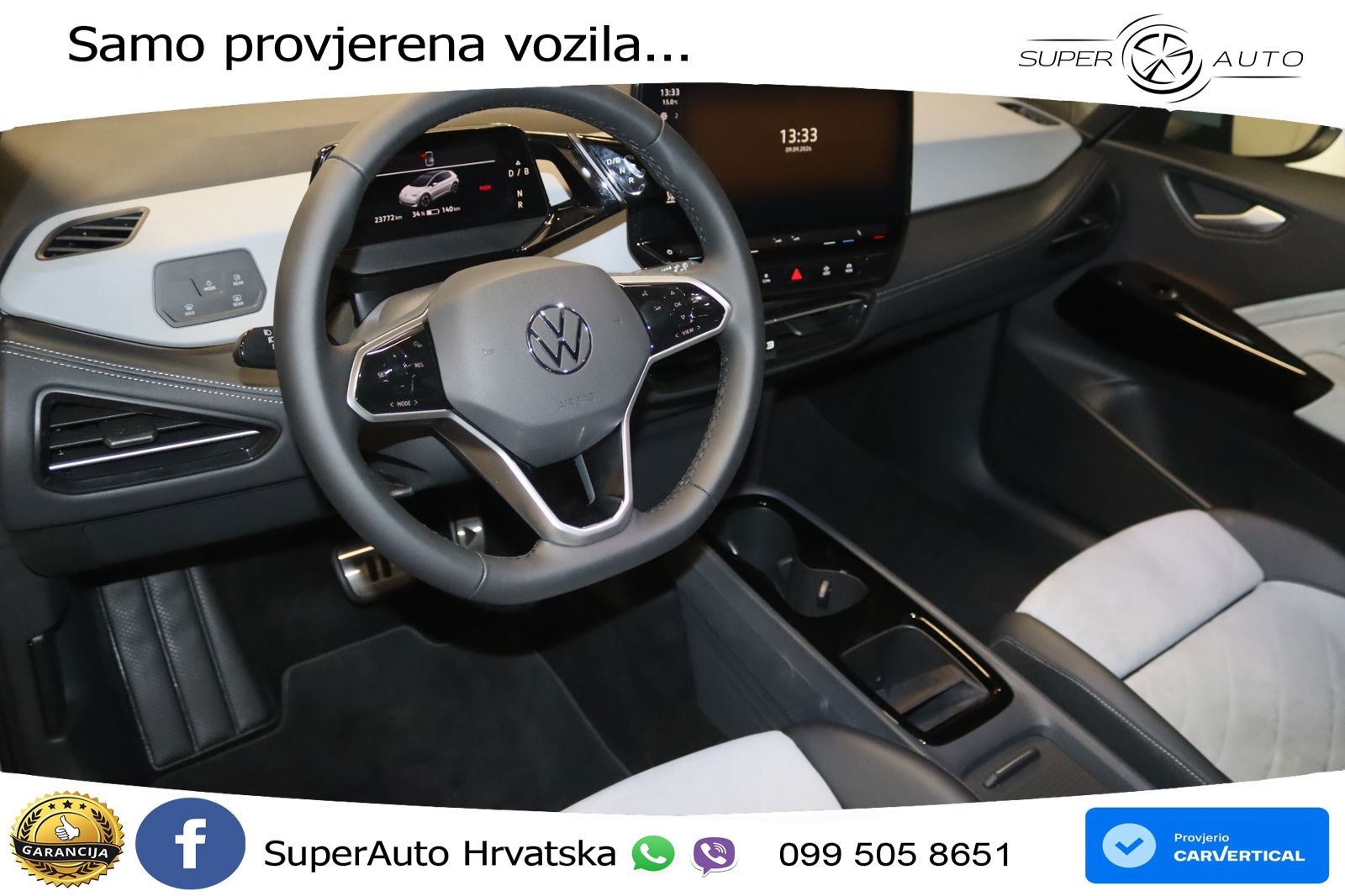 Volkswagen ID.3 Pro 62 kWh (204 KS) LED+GR SJED+ACC