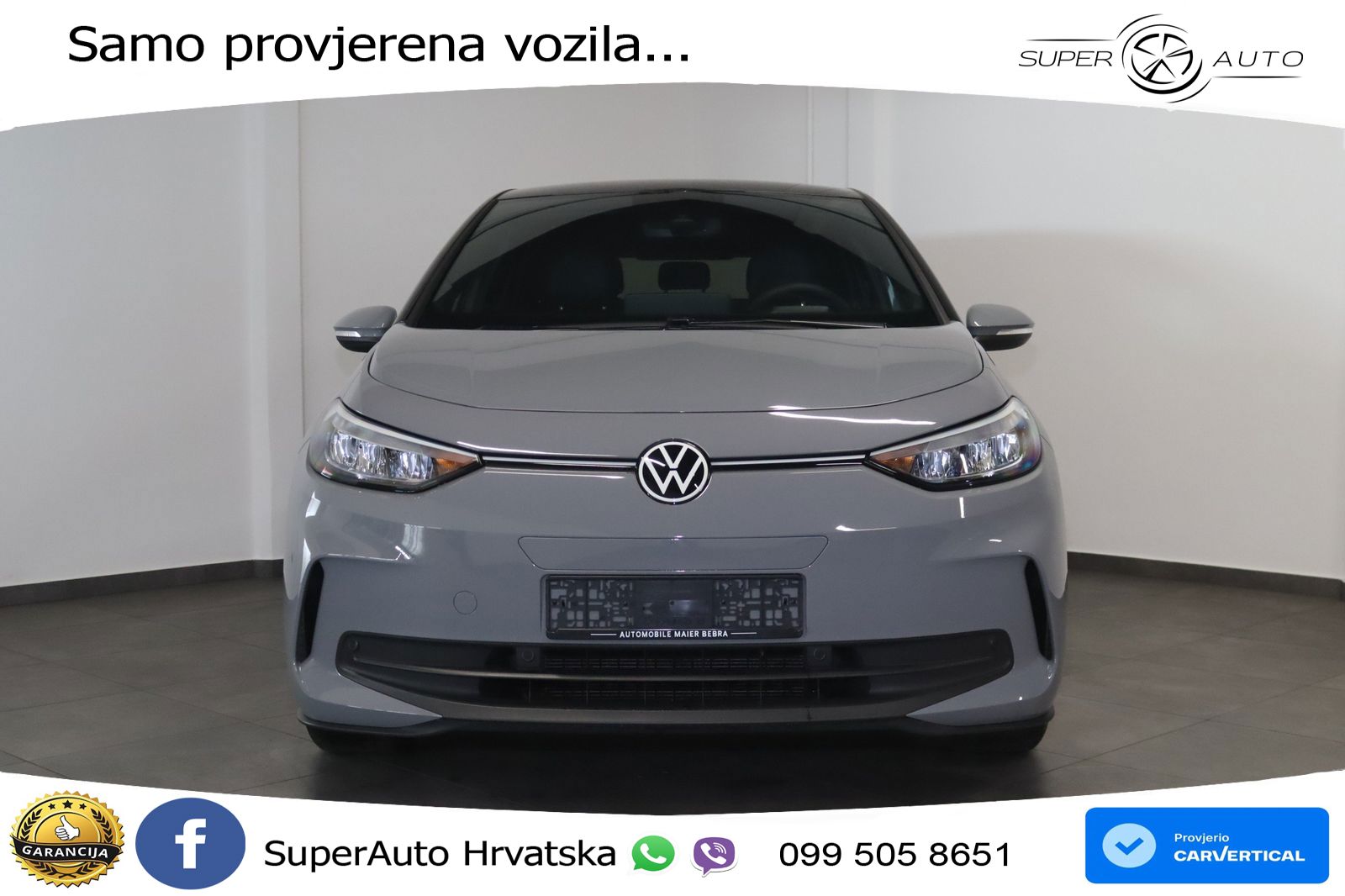 Volkswagen ID.3 Pro 62 kWh (204 KS) LED+GR SJED+ACC