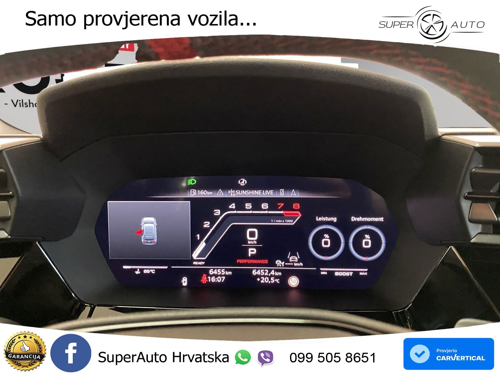 Audi RS3 Sedan 2.5 TFSI (400 KS) quattro S tronic LED+GR SJED+ACC