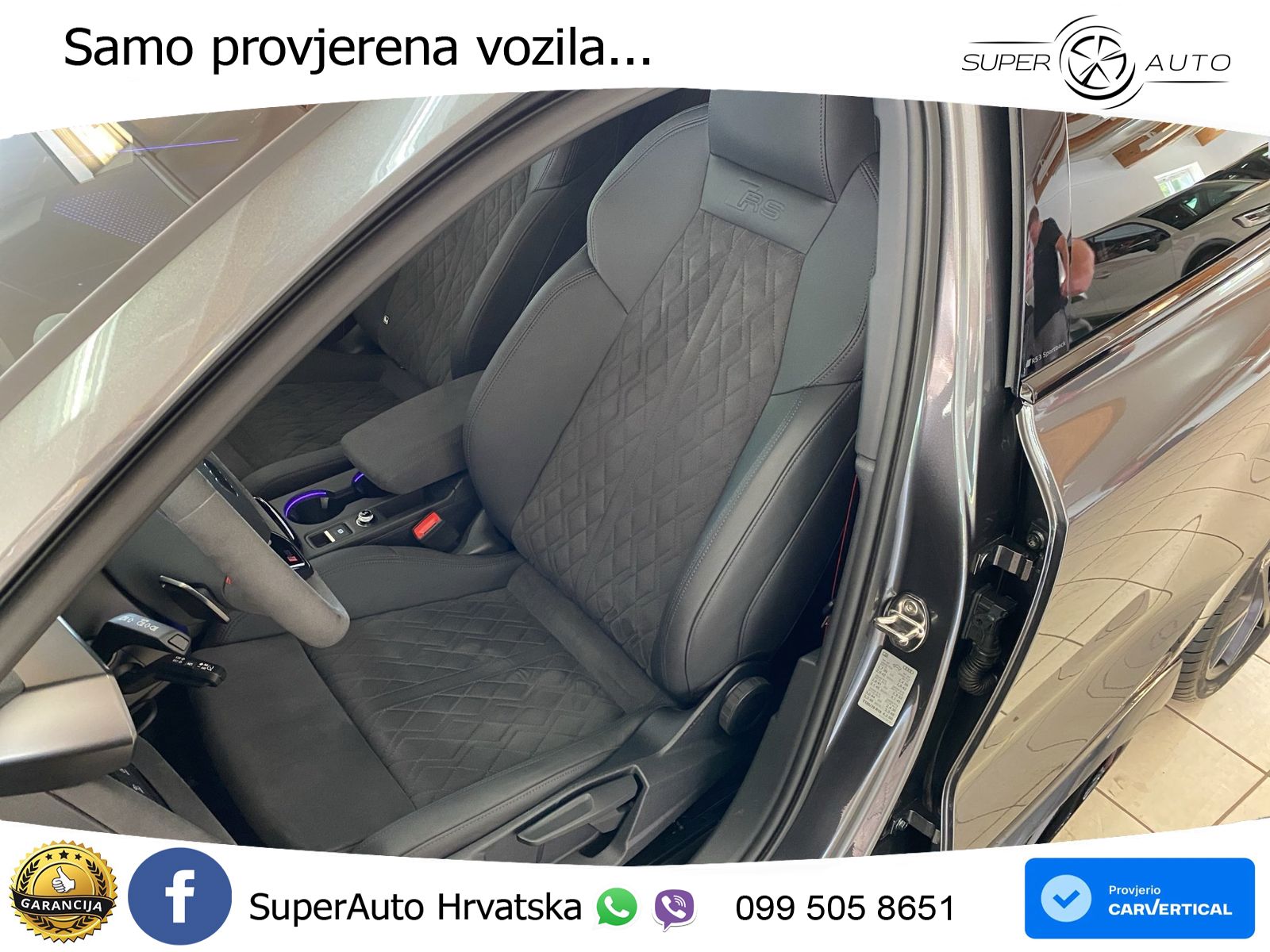 Audi RS3 Sedan 2.5 TFSI (400 KS) quattro S tronic LED+GR SJED+ACC