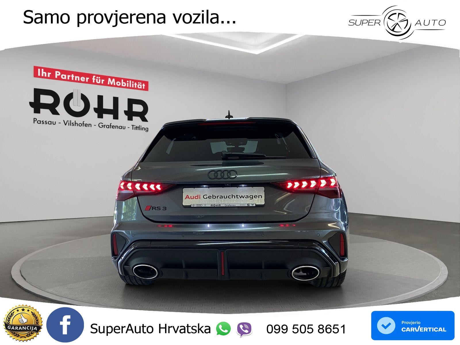 Audi RS3 Sedan 2.5 TFSI (400 KS) quattro S tronic LED+GR SJED+ACC