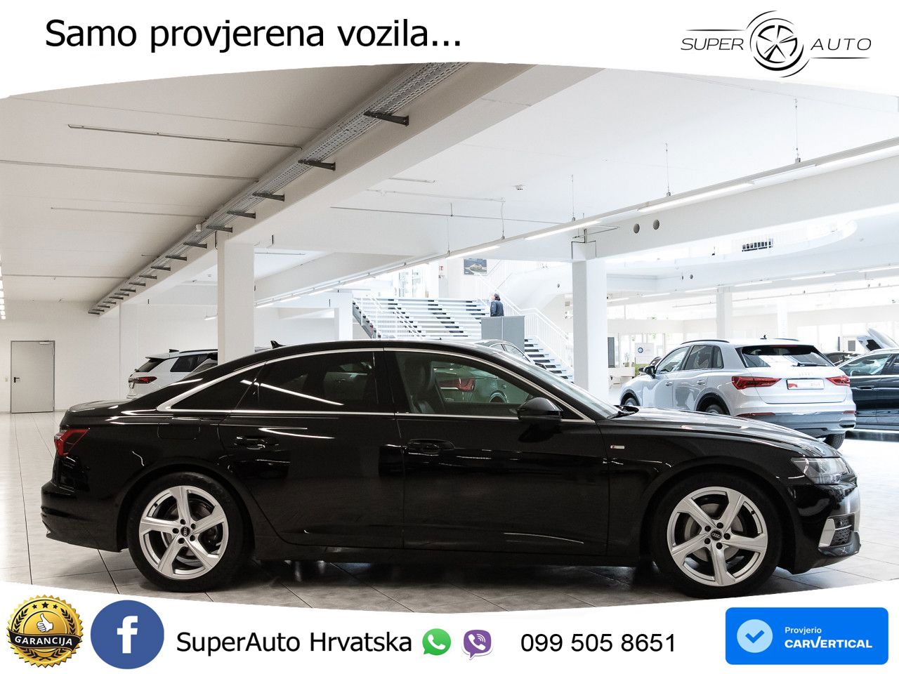 Audi A6 40 TDI quattro S tronic S line 204 KS LED+GR SJED+ACC