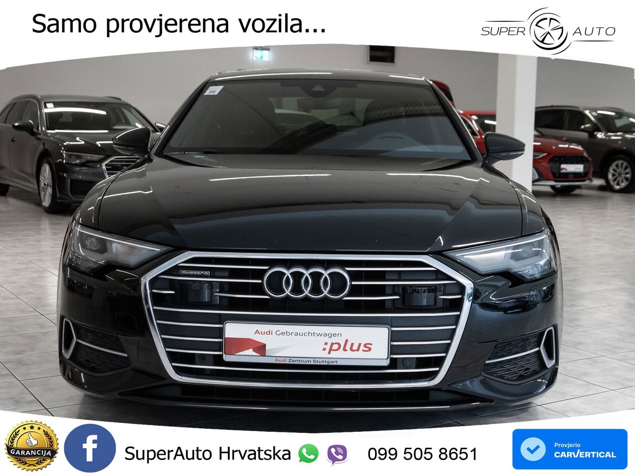 Audi A6 40 TDI quattro S tronic S line 204 KS LED+GR SJED+ACC