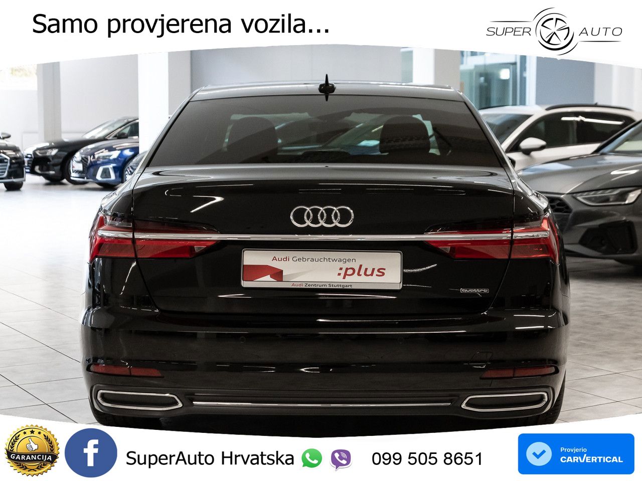Audi A6 40 TDI quattro S tronic S line 204 KS LED+GR SJED+ACC