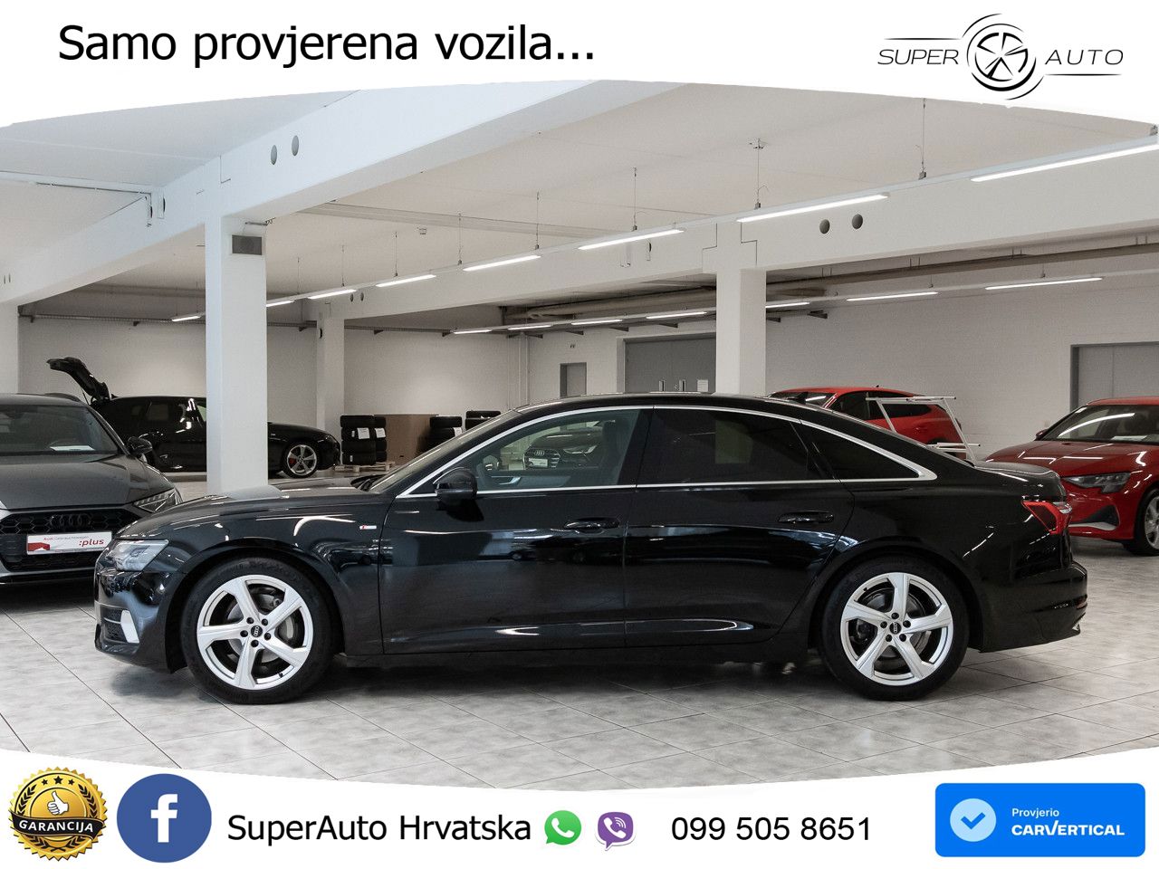 Audi A6 40 TDI quattro S tronic S line 204 KS LED+GR SJED+ACC