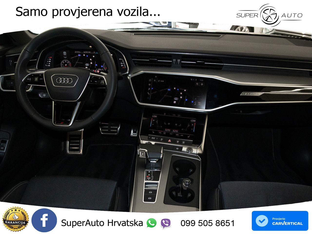 Audi A6 40 TDI quattro S tronic S line 204 KS LED+GR SJED+ACC