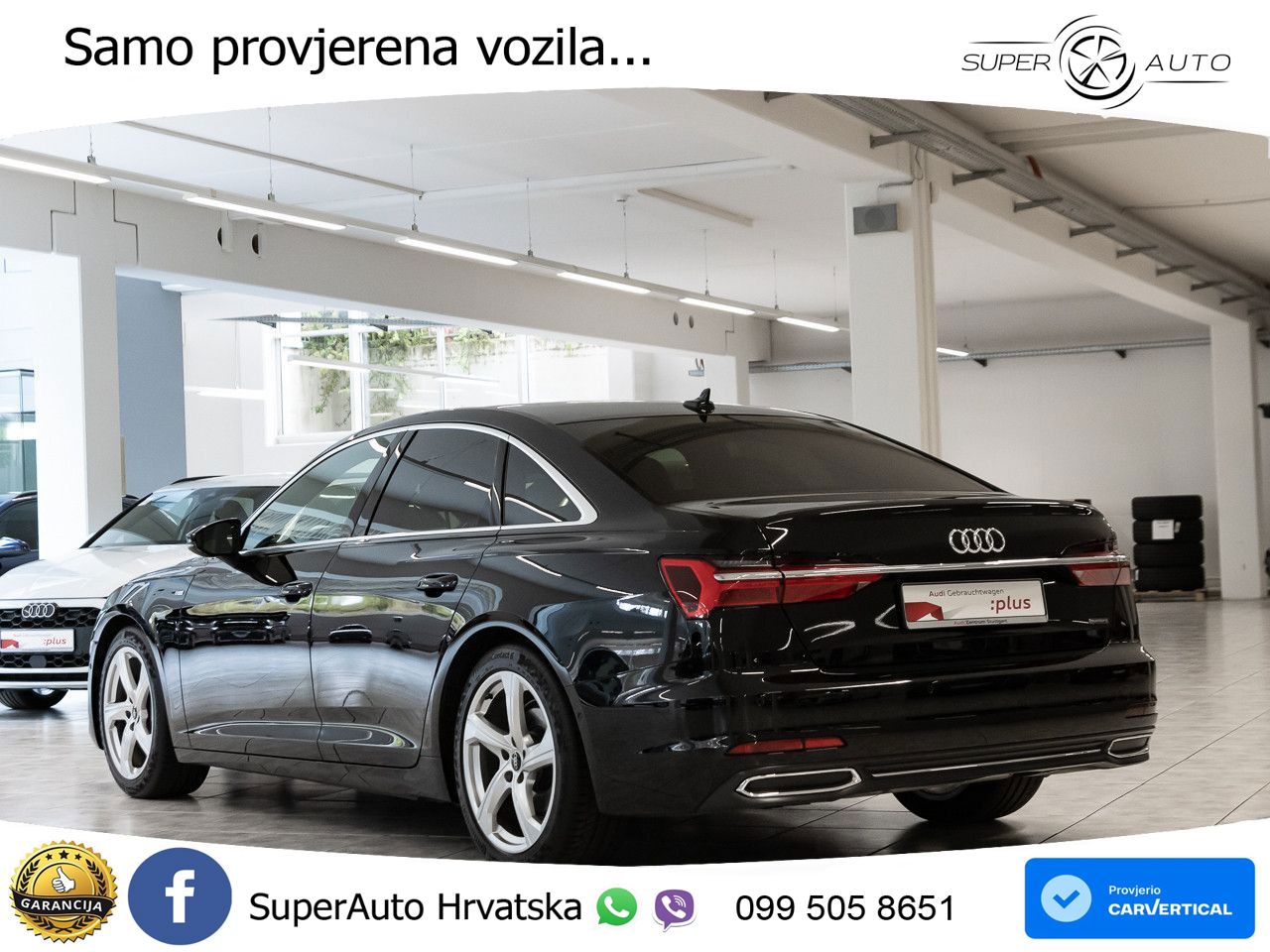 Audi A6 40 TDI quattro S tronic S line 204 KS LED+GR SJED+ACC