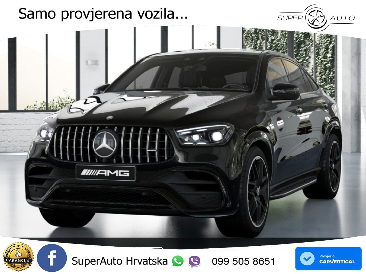 Mercedes AMG GLE 63 S V8 (612 KS) EQ Boost 4MATIC+ AMG SPEEDSHIFT TCT 9G LED+GR SJED+ACC