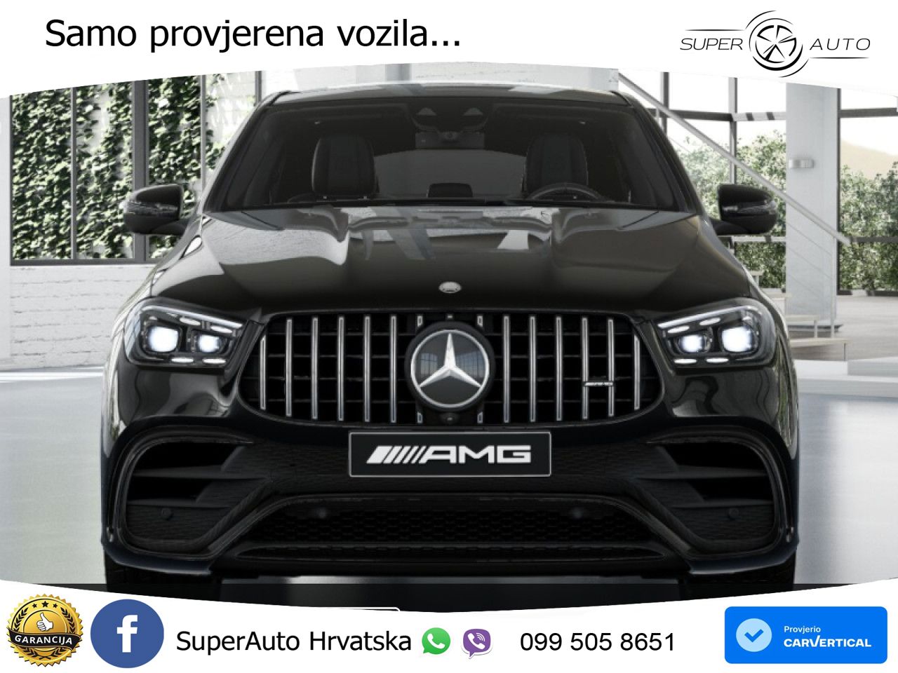 Mercedes AMG GLE 63 S V8 (612 KS) EQ Boost 4MATIC+ AMG SPEEDSHIFT TCT 9G LED+GR SJED+ACC