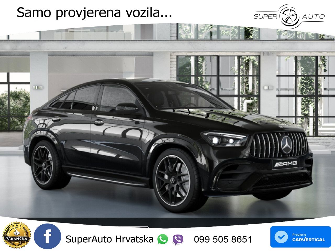 Mercedes AMG GLE 63 S V8 (612 KS) EQ Boost 4MATIC+ AMG SPEEDSHIFT TCT 9G LED+GR SJED+ACC