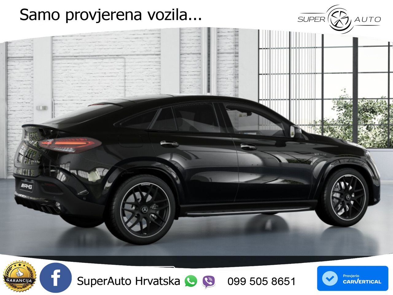 Mercedes AMG GLE 63 S V8 (612 KS) EQ Boost 4MATIC+ AMG SPEEDSHIFT TCT 9G LED+GR SJED+ACC