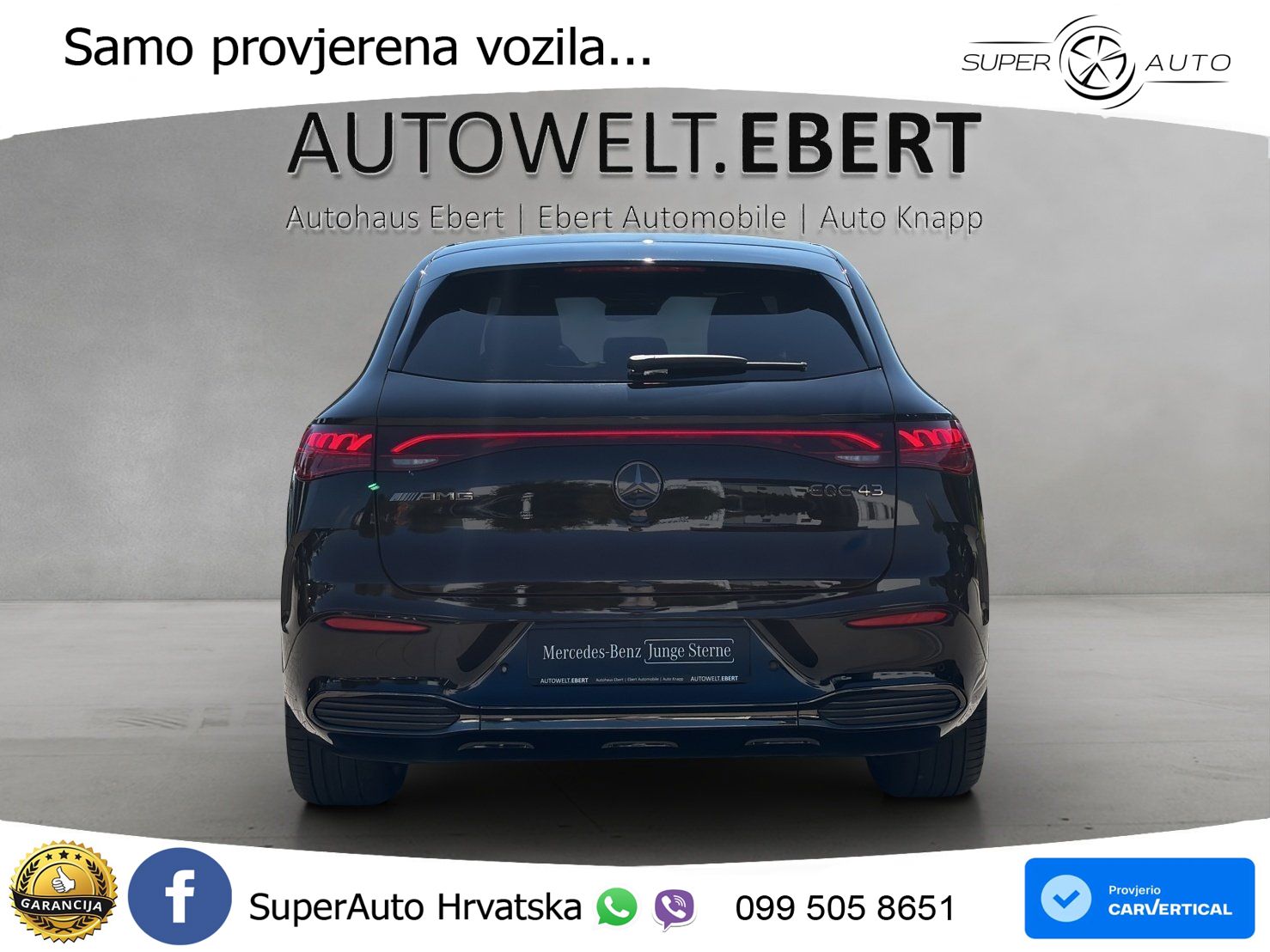 Mercedes EQE SUV AMG 43 100 kWh (476 KS) 4MATIC ACC+HEAD+GR SJED+360+PANO