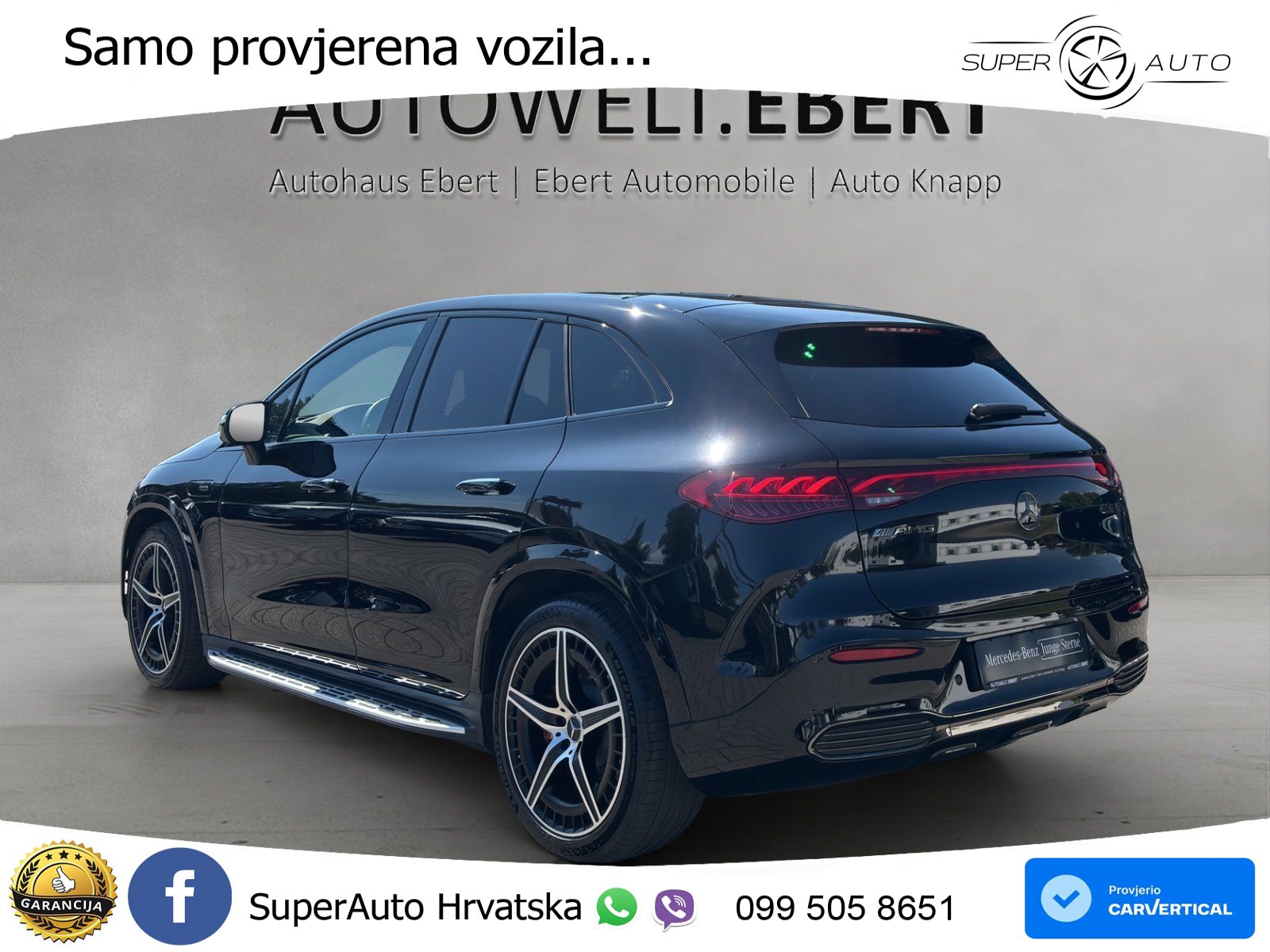 Mercedes EQE SUV AMG 43 100 kWh (476 KS) 4MATIC ACC+HEAD+GR SJED+360+PANO
