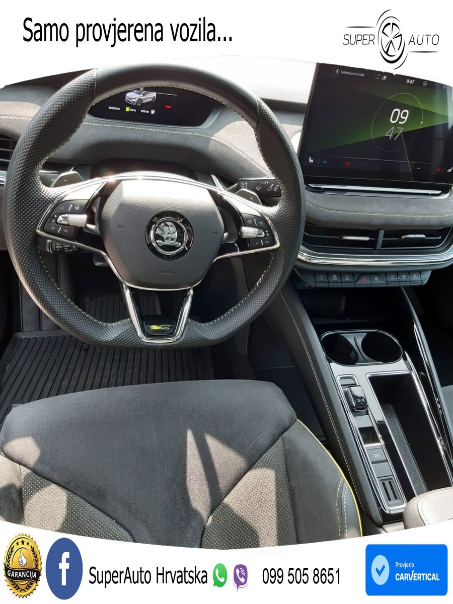 Škoda Enyaq Coupe iV RS 82 kWh (299 KS) AWD Lounge LED+GR SJED+ACC