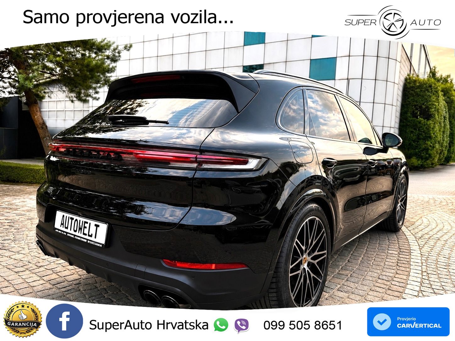 Porsche Cayenne 3.0 V6 (353 KS) Tiptronic S
