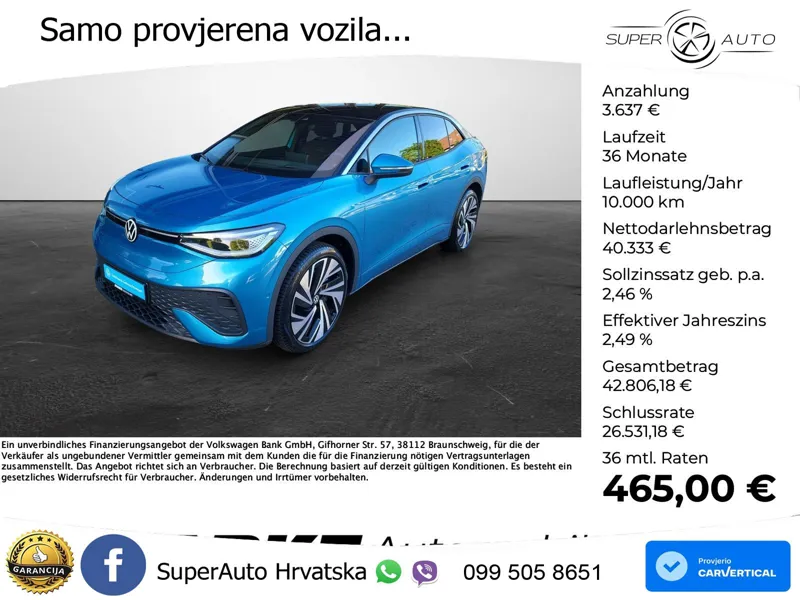 Volkswagen ID.5 Pro 82 kWh (286 KS)