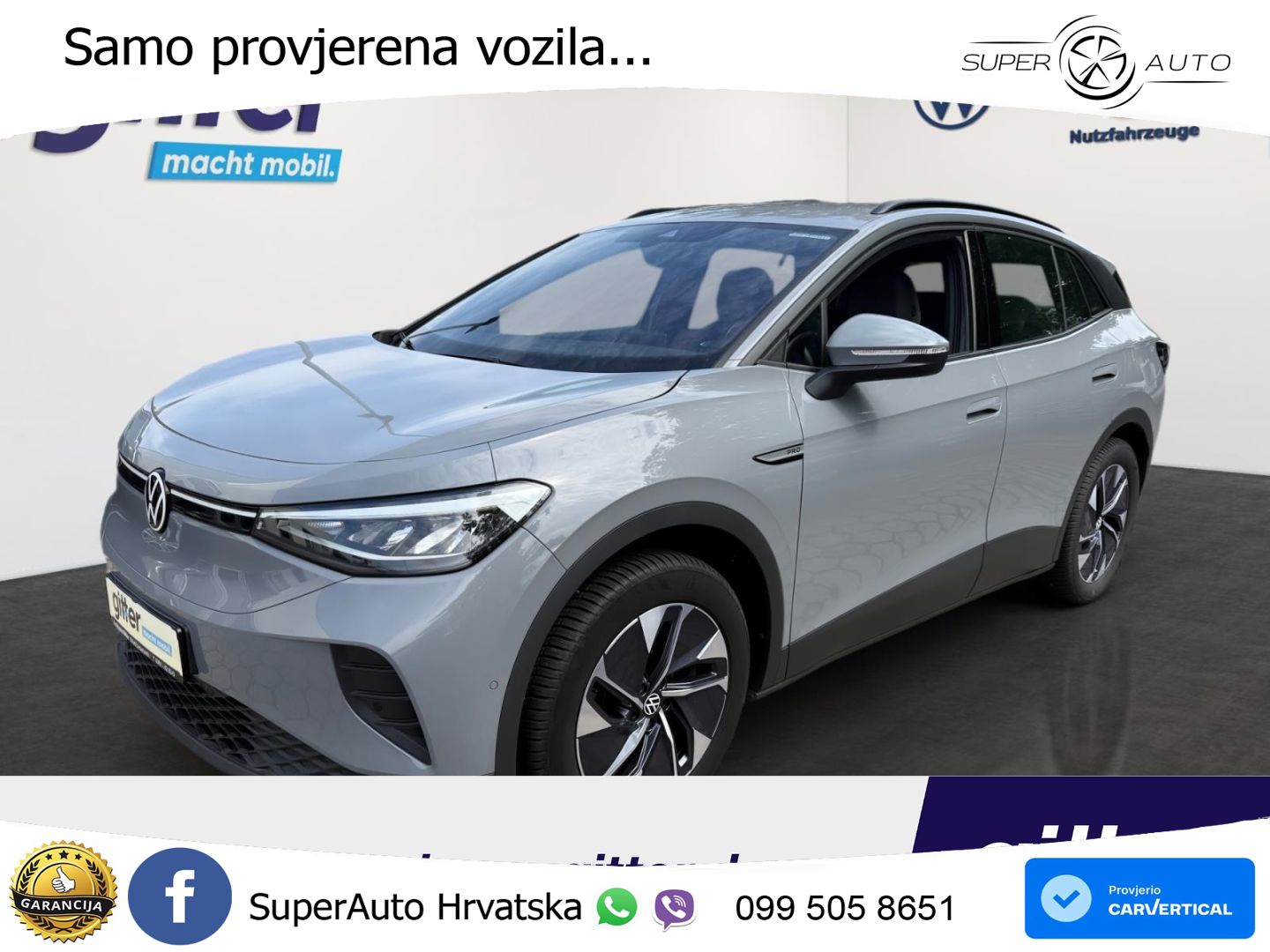 Volkswagen ID.4 Pro Performance 82 kWh (204 KS)