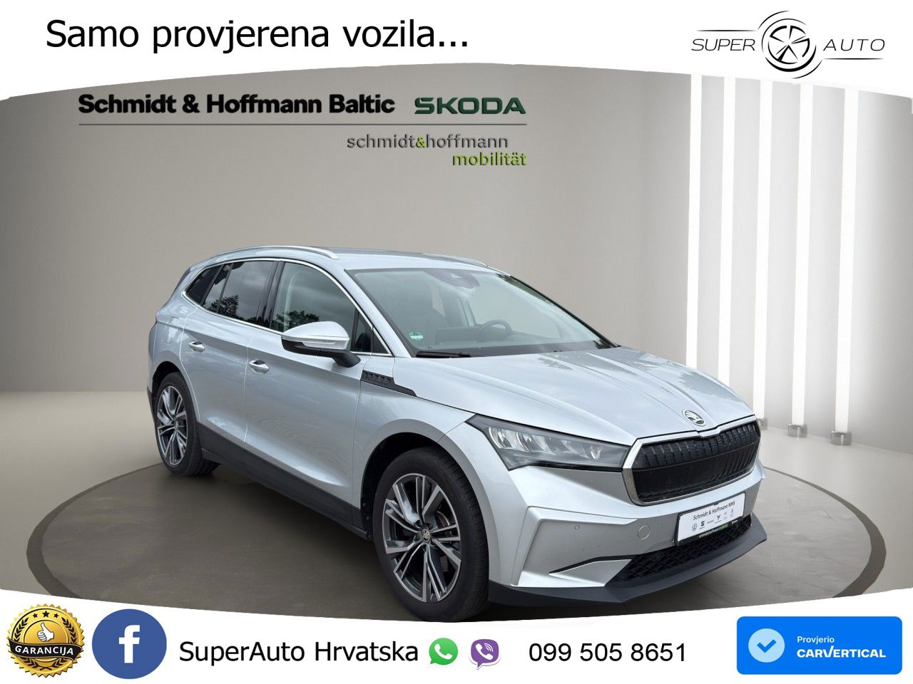 Škoda Enyaq iV 80 82 kWh (204 KS) Loft LED+GR SJED+ACC