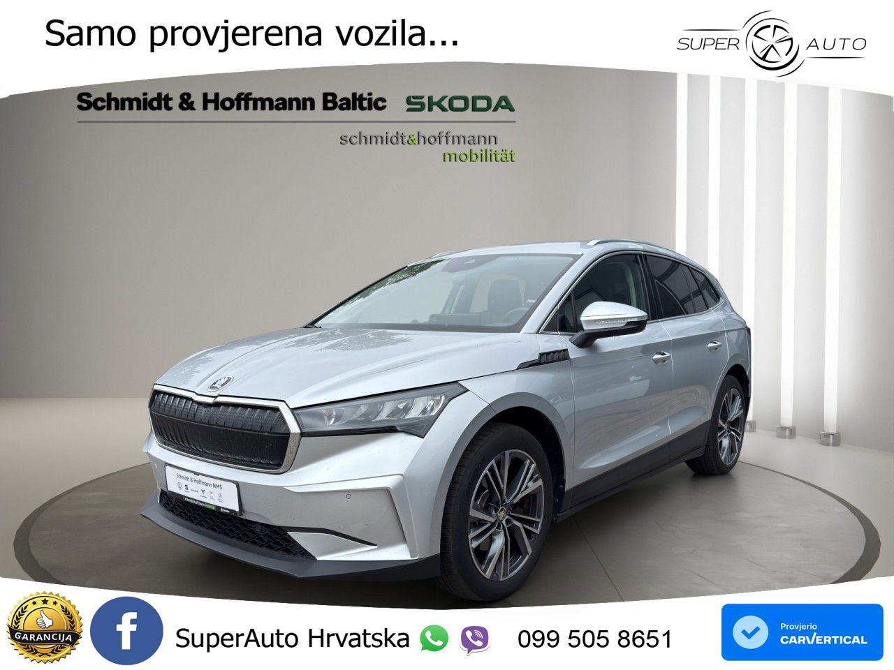 Škoda Enyaq iV 80 82 kWh (204 KS) Loft LED+GR SJED+ACC
