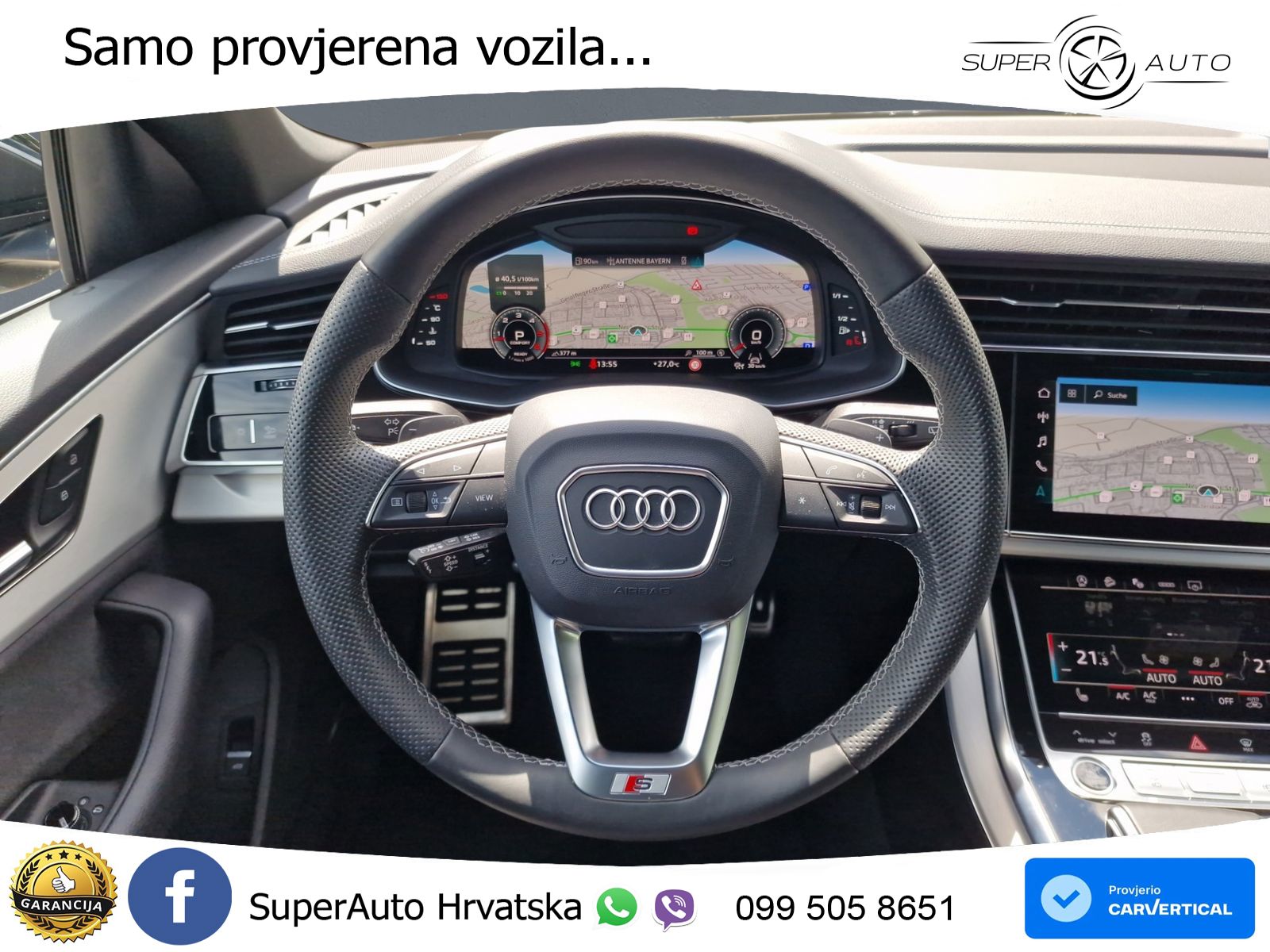 Audi Q8 50 TDI V6 (286 KS) quattro Tiptronic